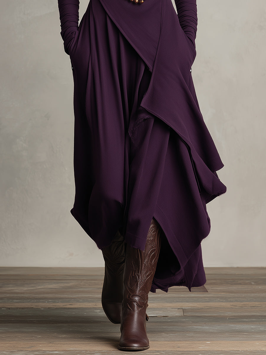 Natalie | Stylish Draped Dress