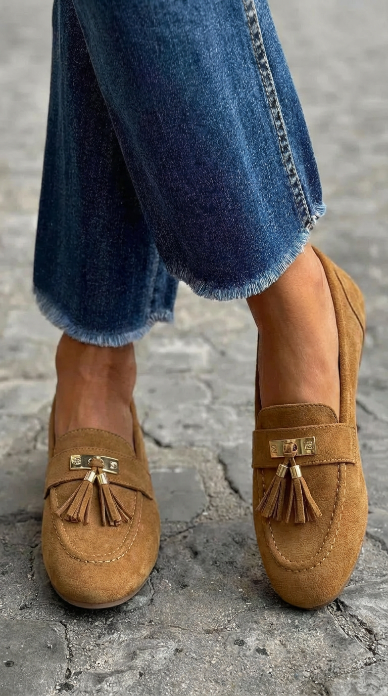 ELEGANT LOAFER WITH TASSEL