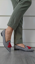POINTED LOAFER WITH TASSEL