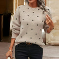 Clara | Small Polka Dot Knitwear