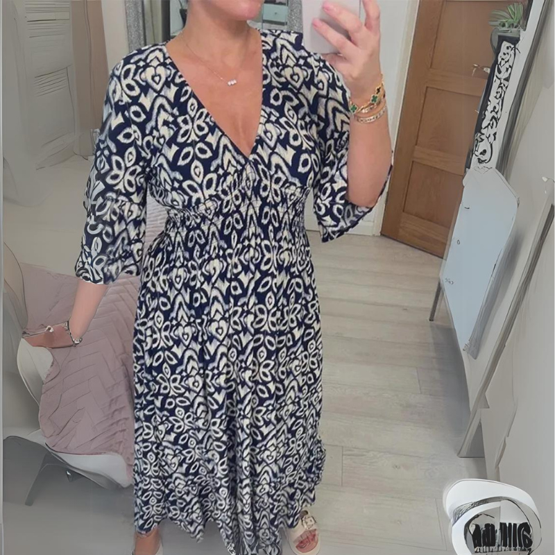 YARA® | SUMMER DRESS WITH V-NECK