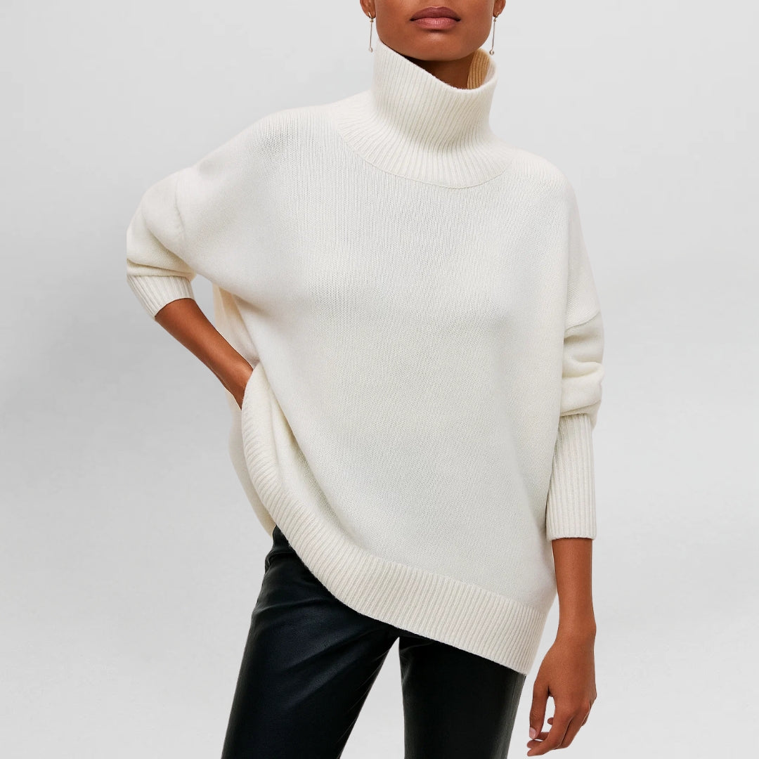 Stefanie | High Neck Warm and Stylish Jumper