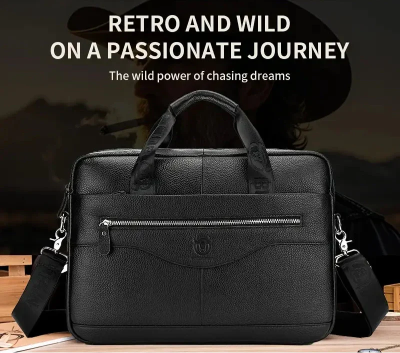 Tyler - Vintage Leather Crossbody Bag