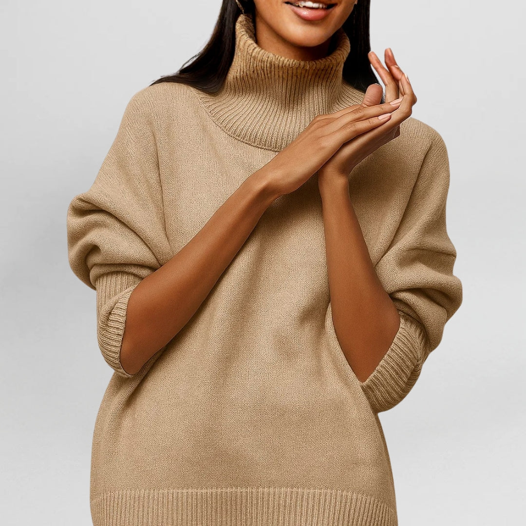 Stefanie | High Neck Warm and Stylish Jumper