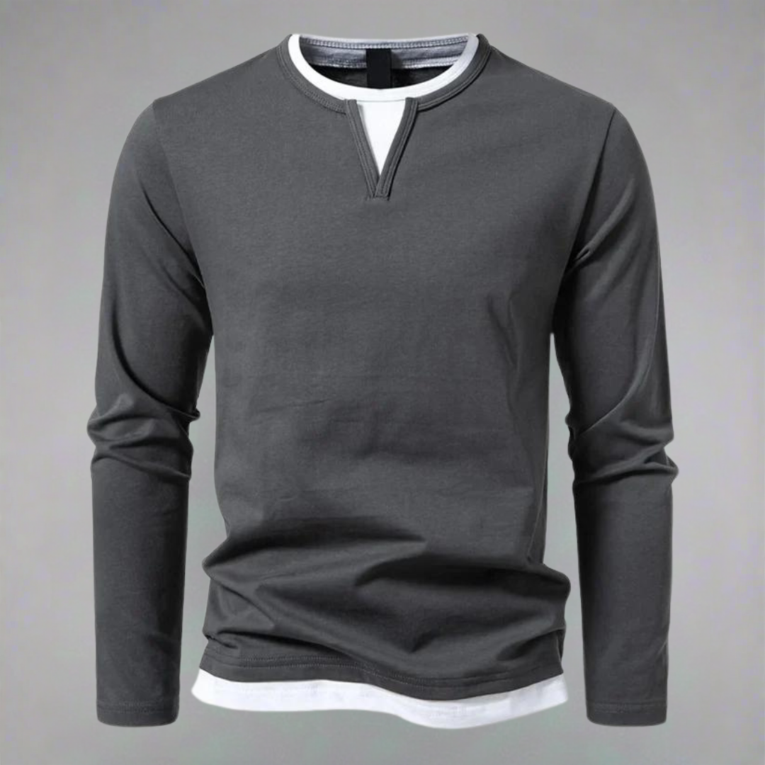 Ryan - Long Sleeve V-Neck Sweater