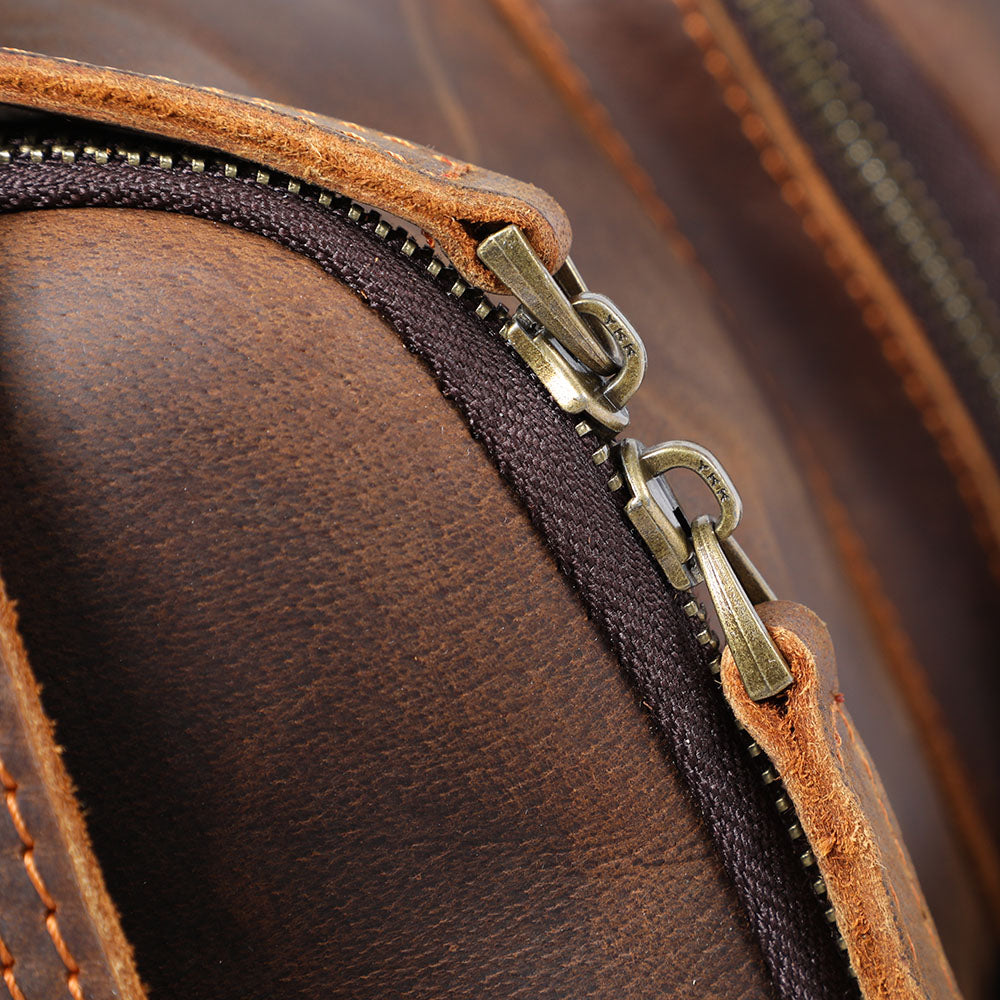 Charles - Men's Leather Laptop Backpack