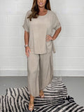 Floaty 2-Piece Set with Long Sleeve Trousers