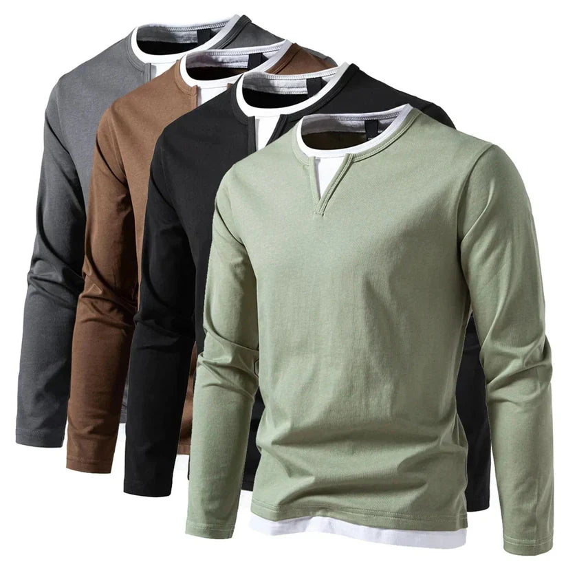 Ryan - Long Sleeve V-Neck Sweater