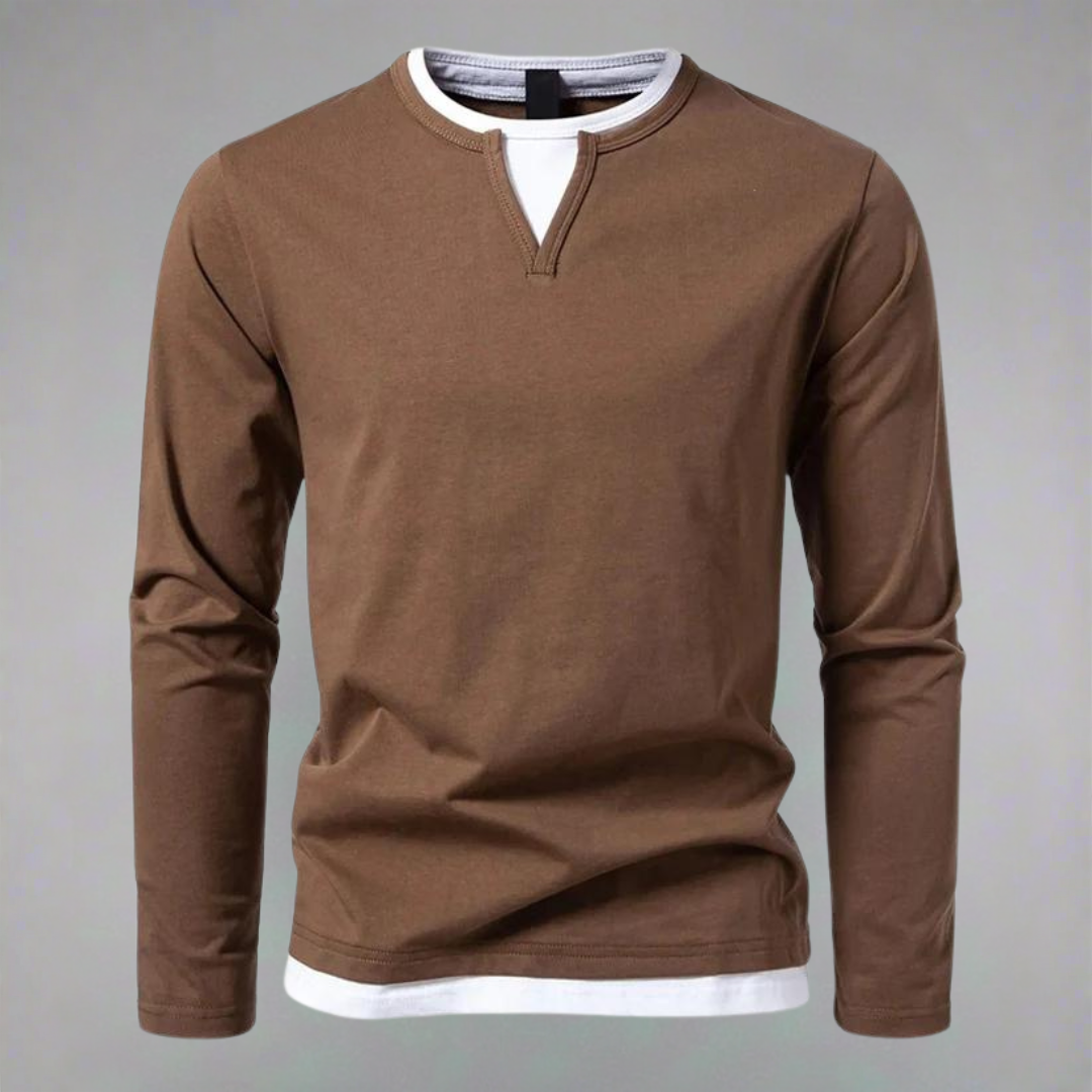 Ryan - Long Sleeve V-Neck Sweater
