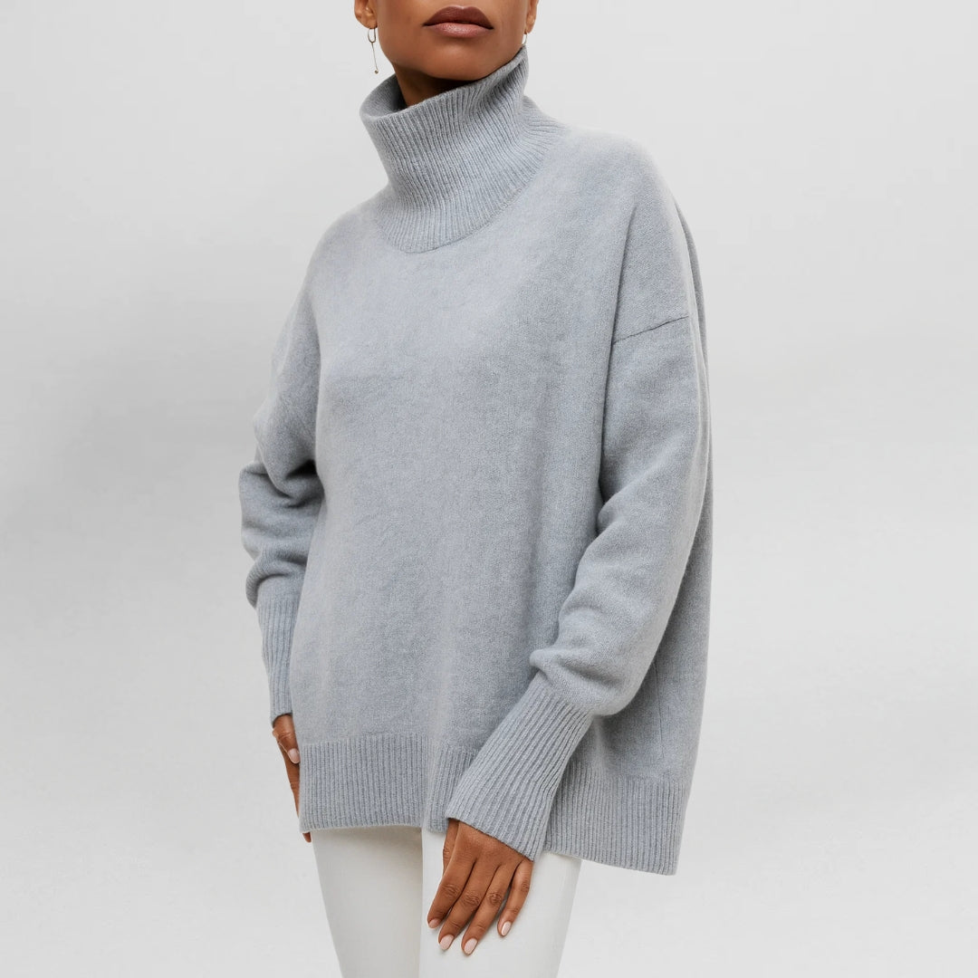 Stefanie | High Neck Warm and Stylish Jumper