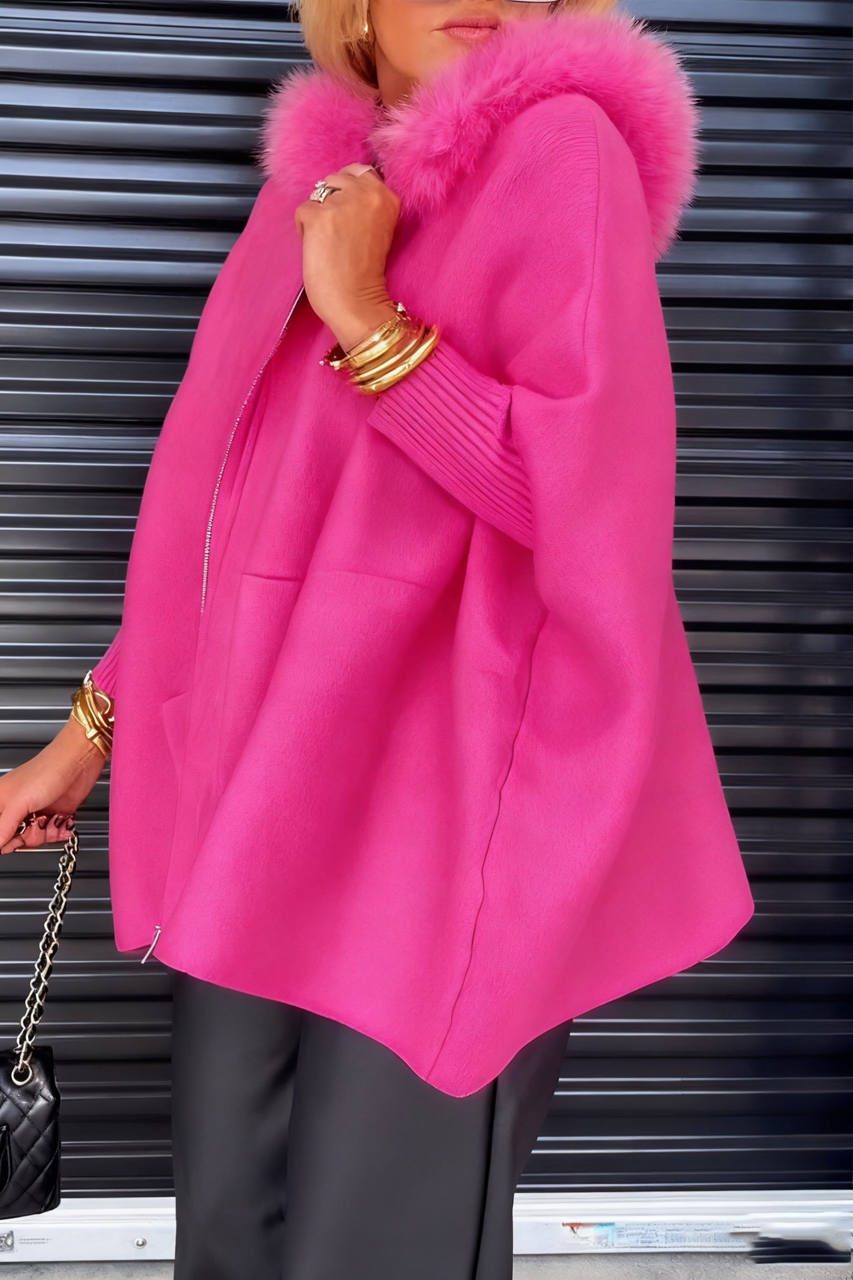 Fur Collar Casual Jacket