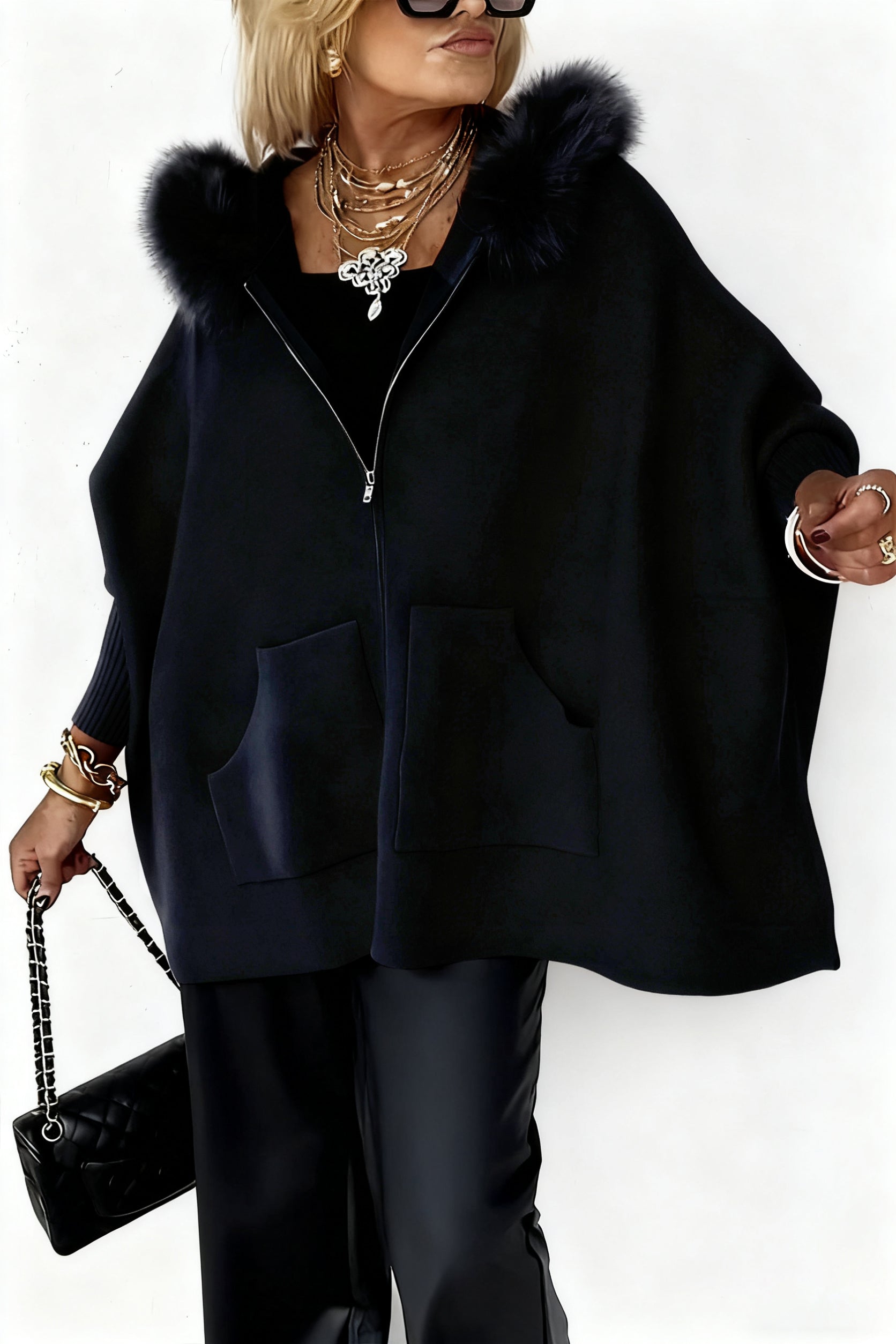 Fur Collar Casual Jacket