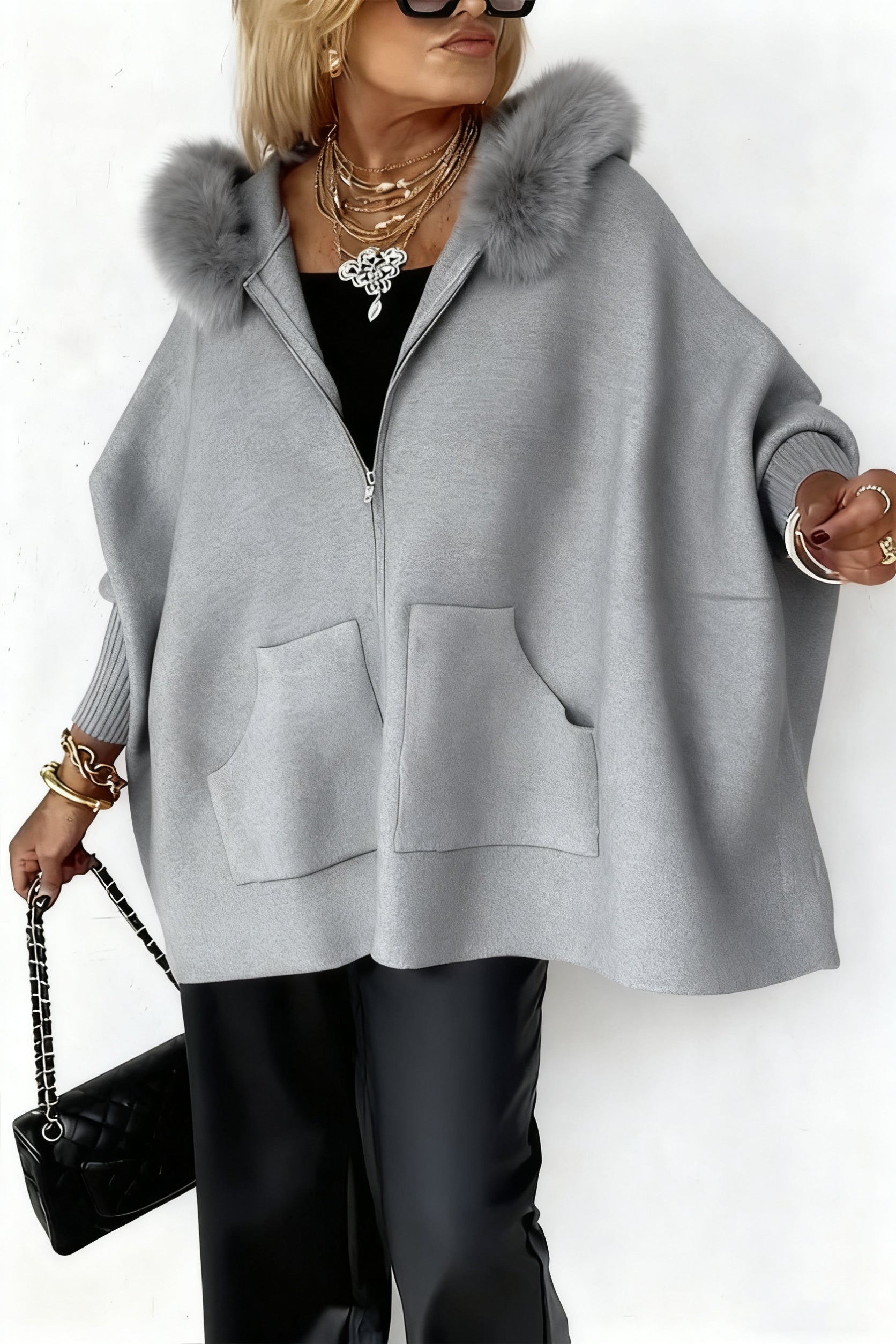 Fur Collar Casual Jacket