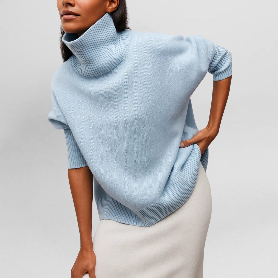 Stefanie | High Neck Warm and Stylish Jumper