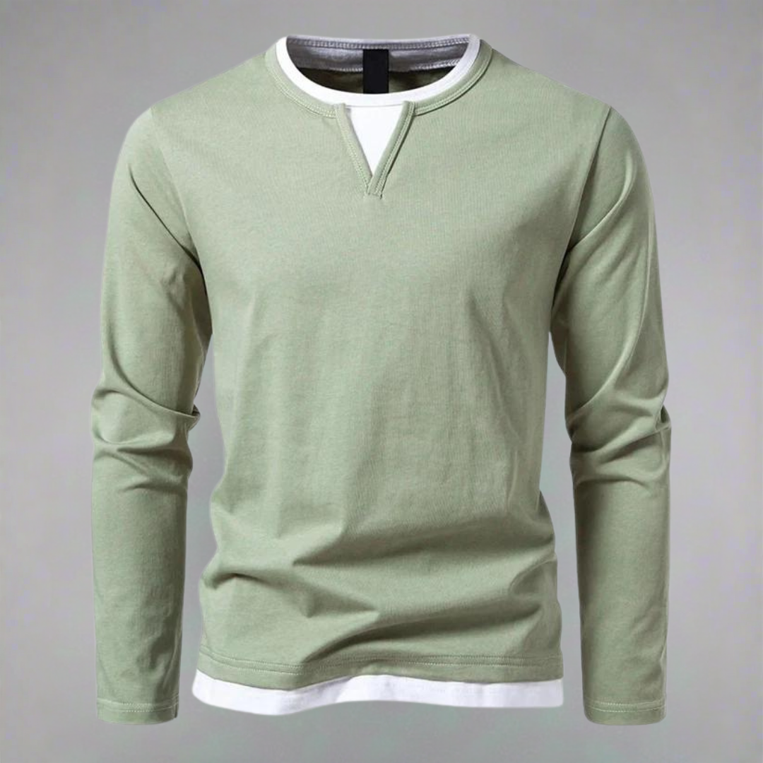 Ryan - Long Sleeve V-Neck Sweater