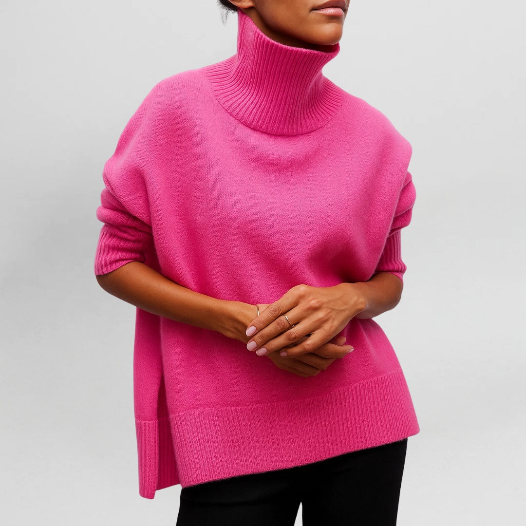 Stefanie | High Neck Warm and Stylish Jumper