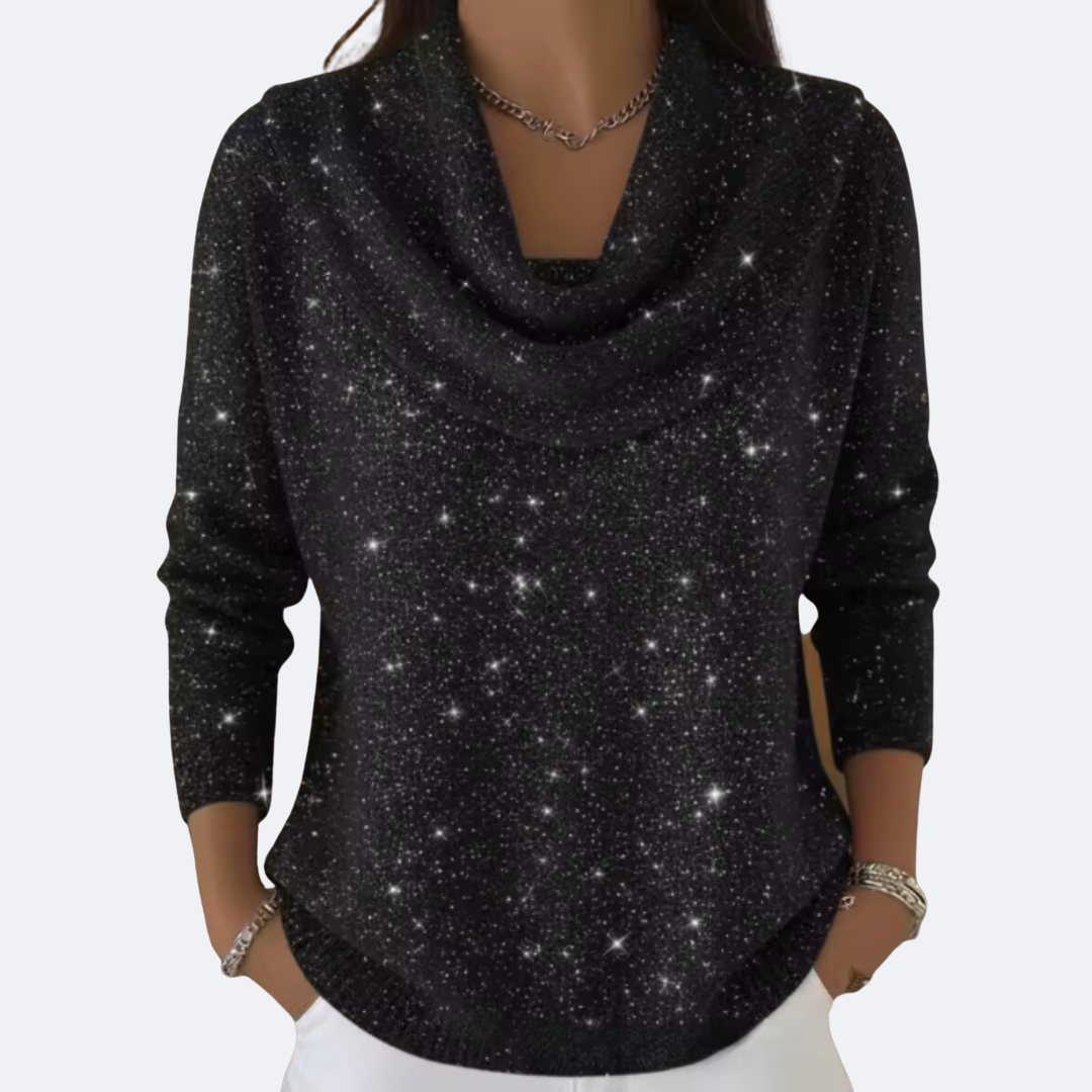 LANA - Stylish Sweater with Sparkling Details