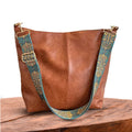 Chelsey's Vintage Charm | Leather Shoulder Bag