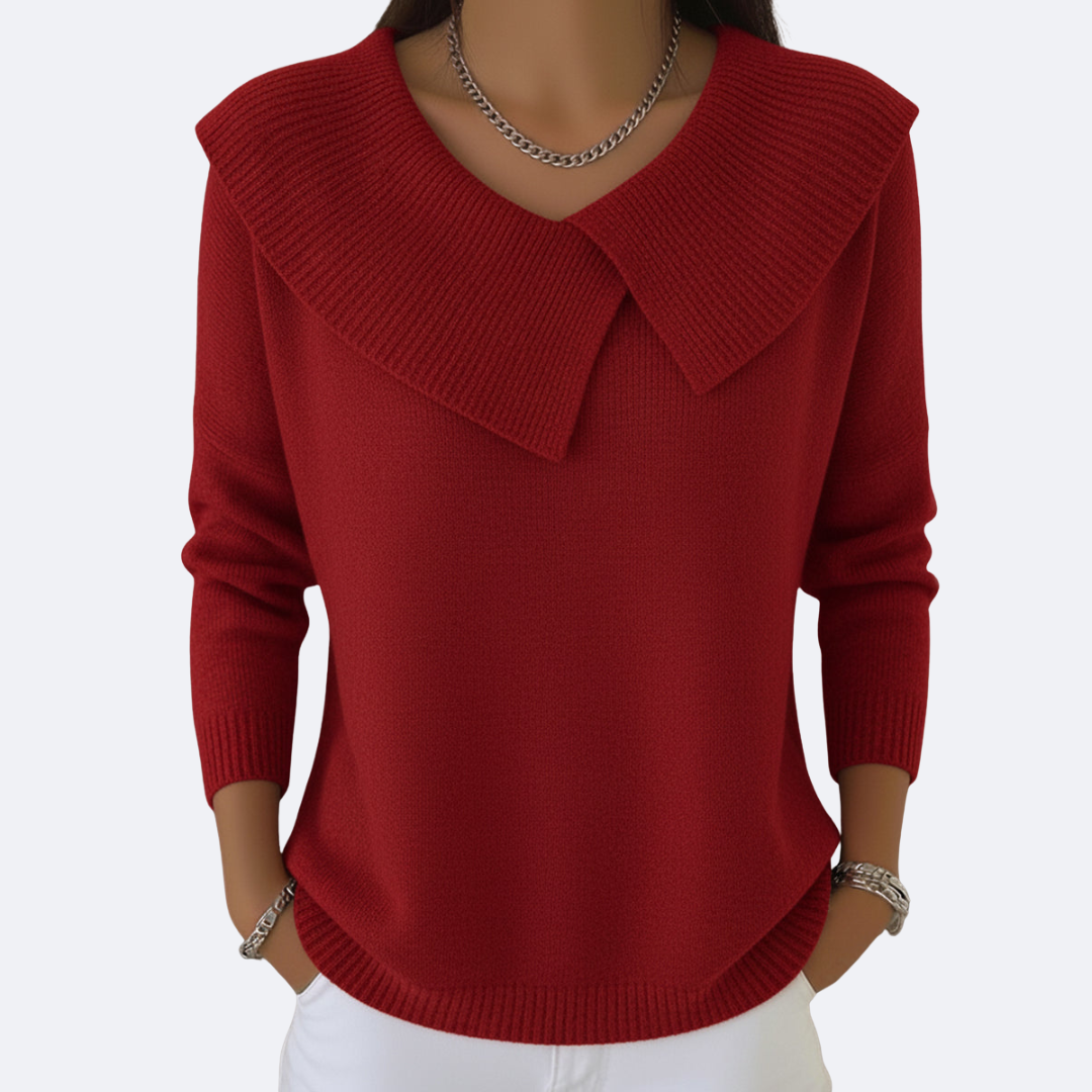 LUCIA - Warm Sweater with Soft Neck