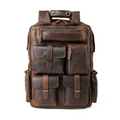 Kevin - Leather Laptop Backpack