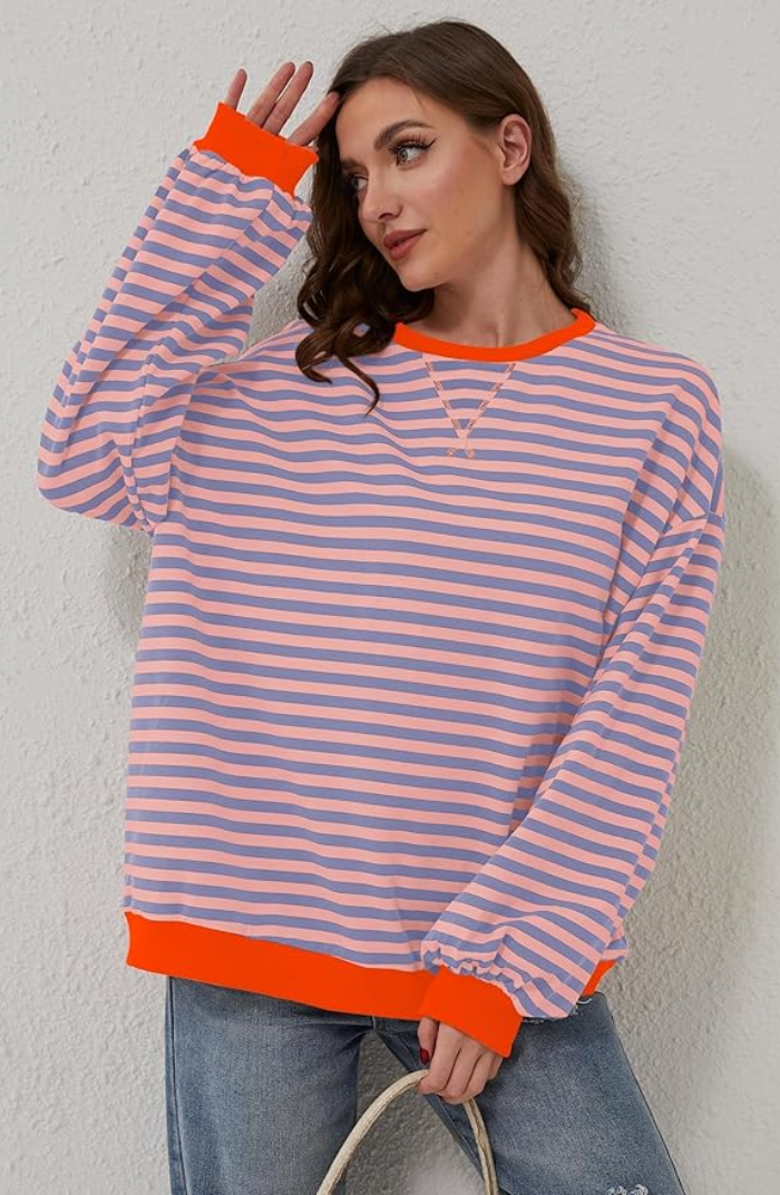 MIA - OVERSIZED STRIPED SWEATER