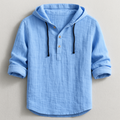 Daan | LUXURIOUS HOODED SHIRT
