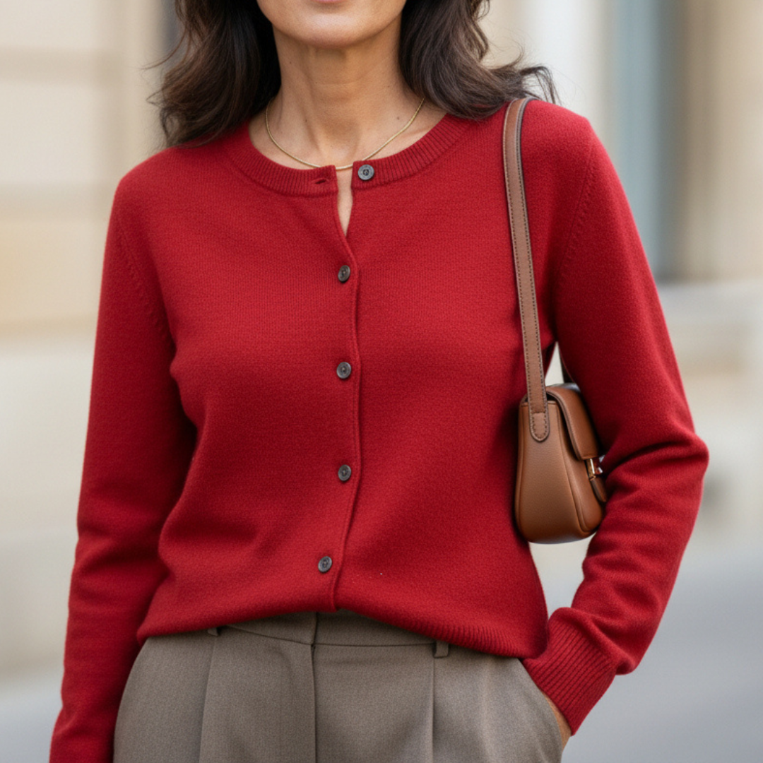 Sofia | Buttoned Soft Cardigan