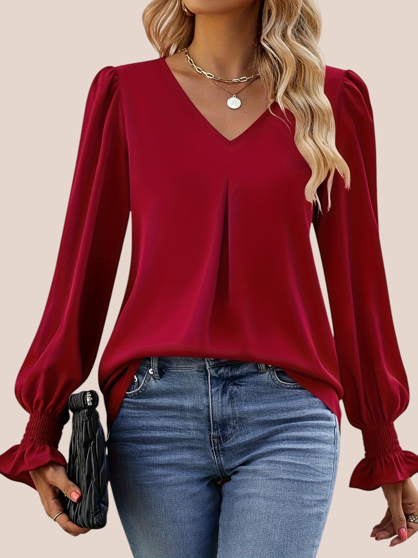 Mira | V-Neck Stylish Blouse