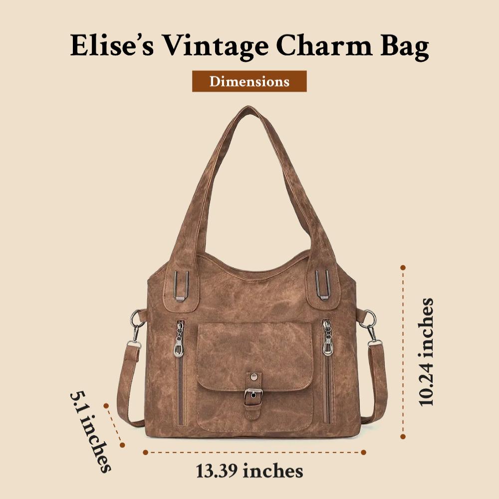 Elise's Vintage Charm | Shoulder Bag (Buy 1 Get 1 Free)