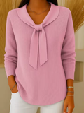 Bianca | Elegant Bow Detail Soft Sweater