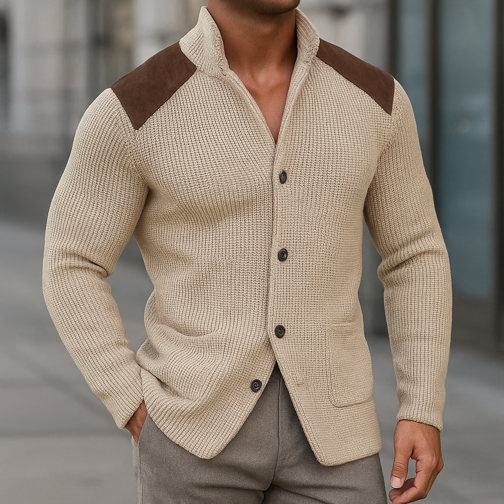 Dinis | Structured Knit Blazer