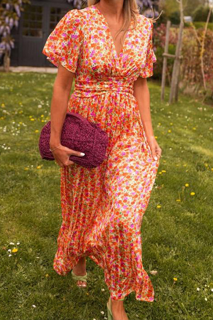 Pauline - Floral Long Dress