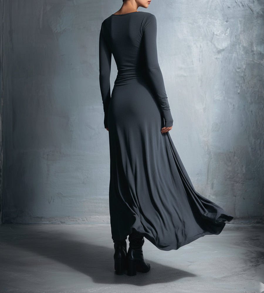 Zofia - Side Tied Maxi Dress