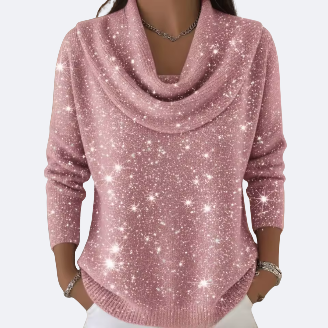 LANA - Stylish Sweater with Sparkling Details