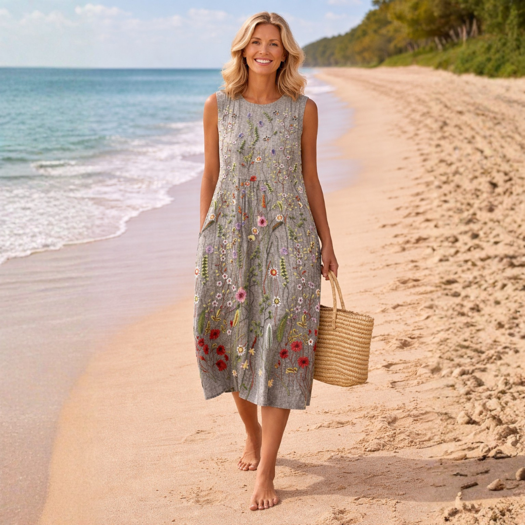Cara | Midi Dress Wildflower