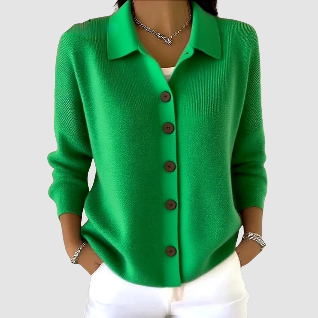 Joanna | Buttoned Knit Cardigan