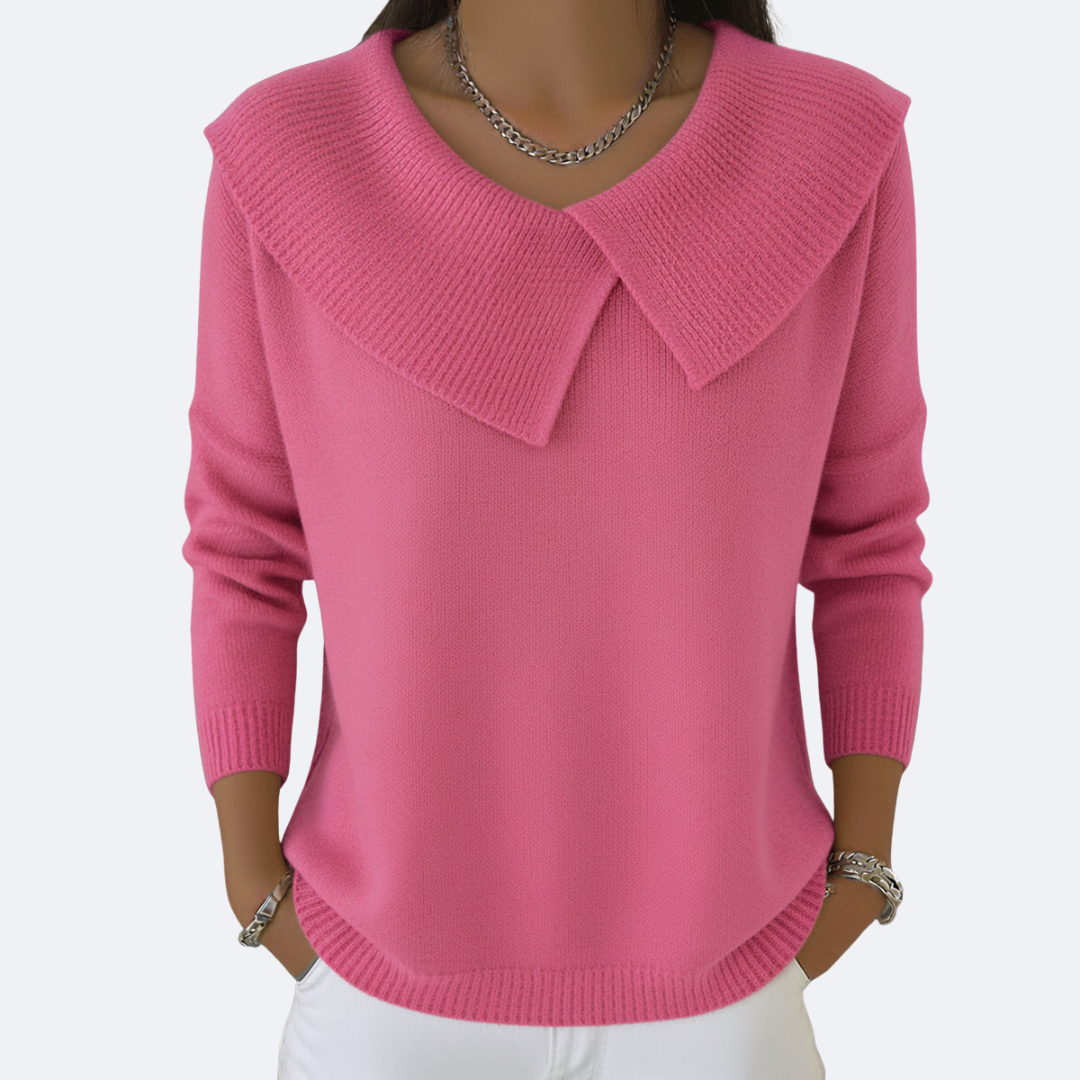 LUCIA - Warm Sweater with Soft Neck
