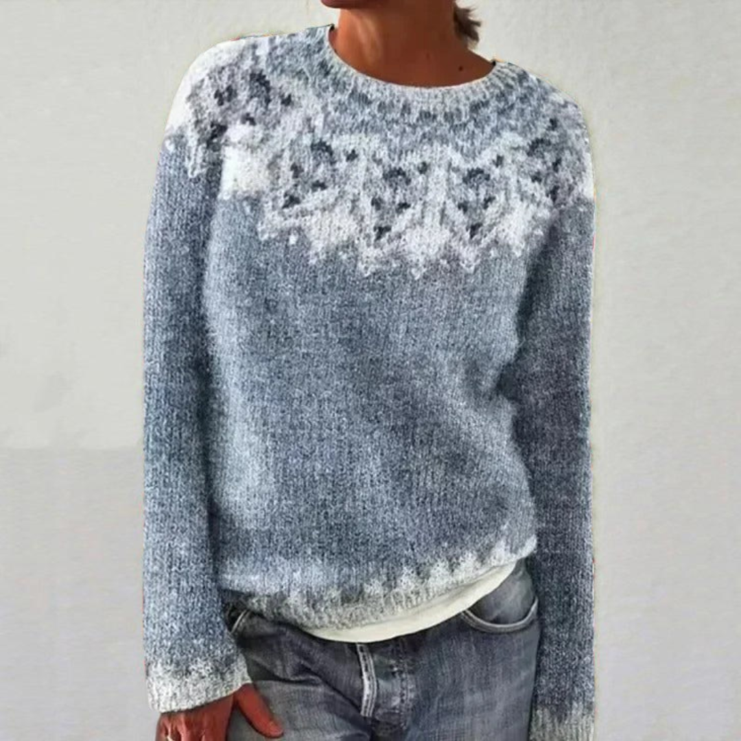 Heather - Cozy Retro Sweater