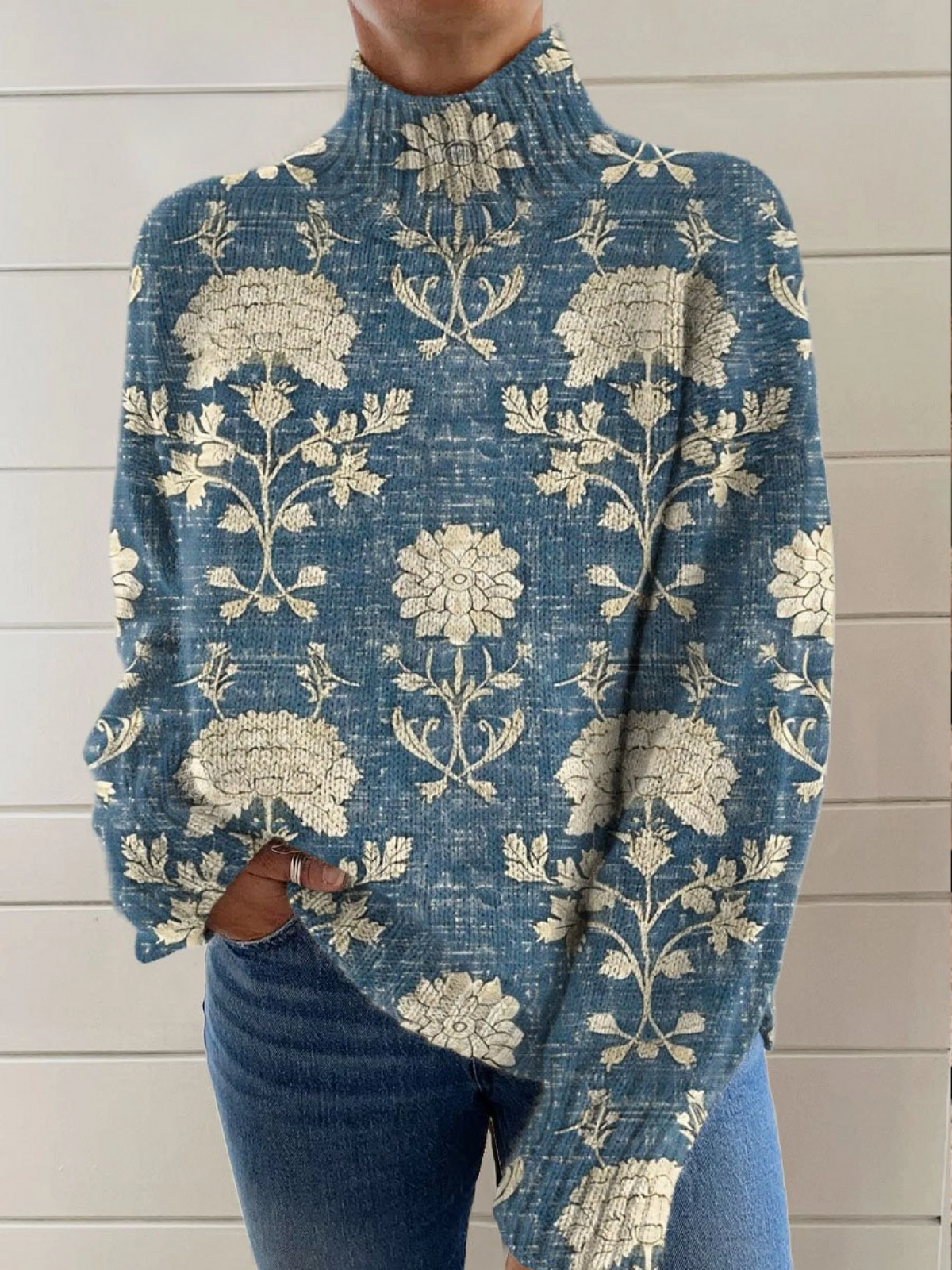 Bianca – Artistic Roll Neck