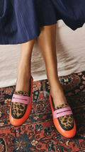 ELEGANT MULTICOLOR STRAP LOAFER