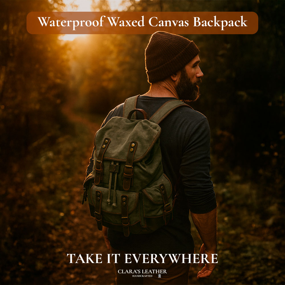 John - Ultra-Durable Canvas Mountaineer Backpack