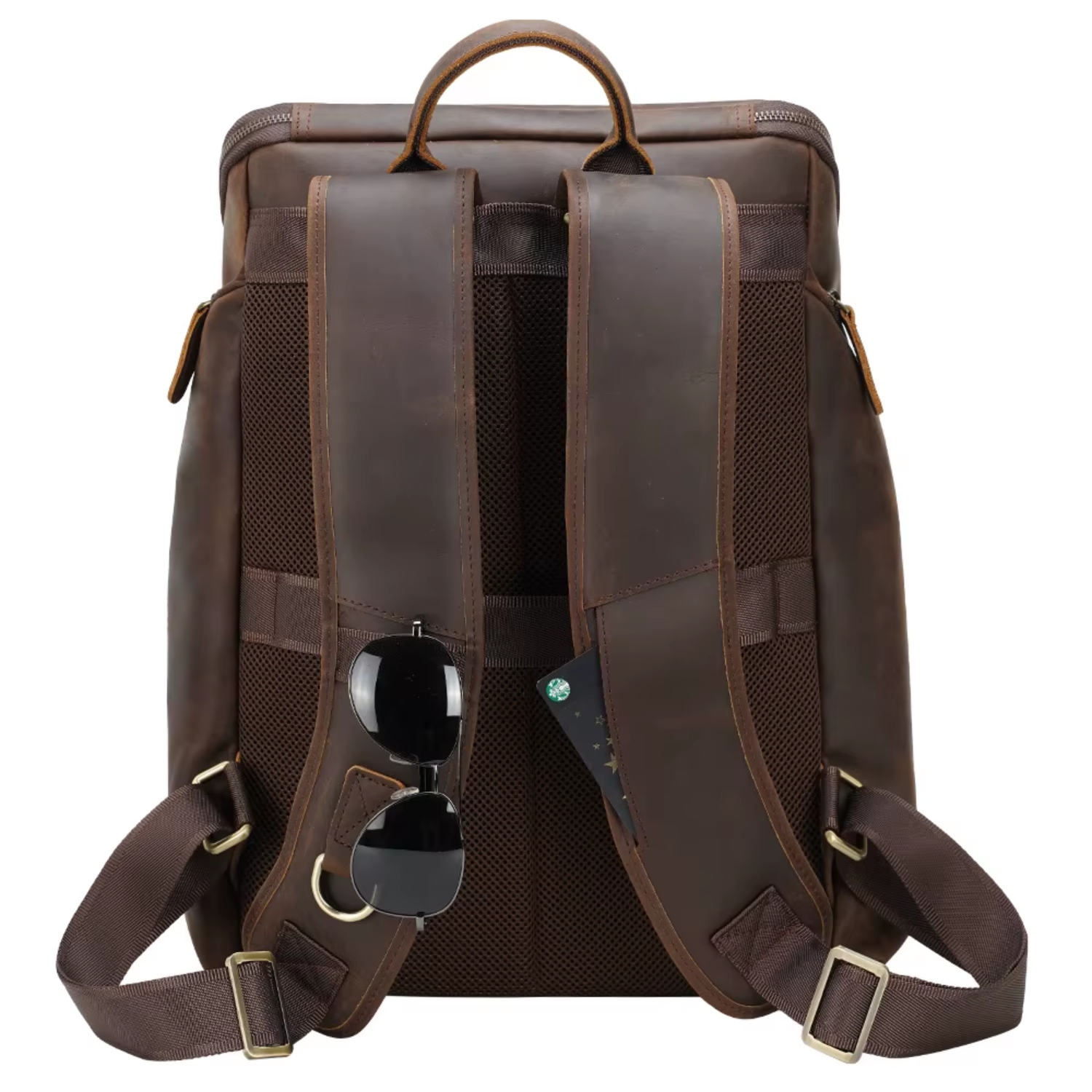Nicholas - Men's Vintage Leather Laptop Backpack