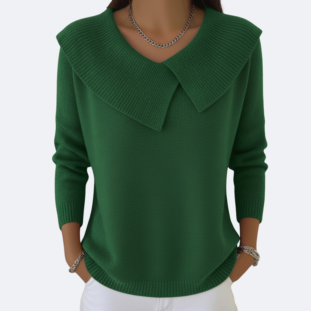 LUCIA - Warm Sweater with Soft Neck
