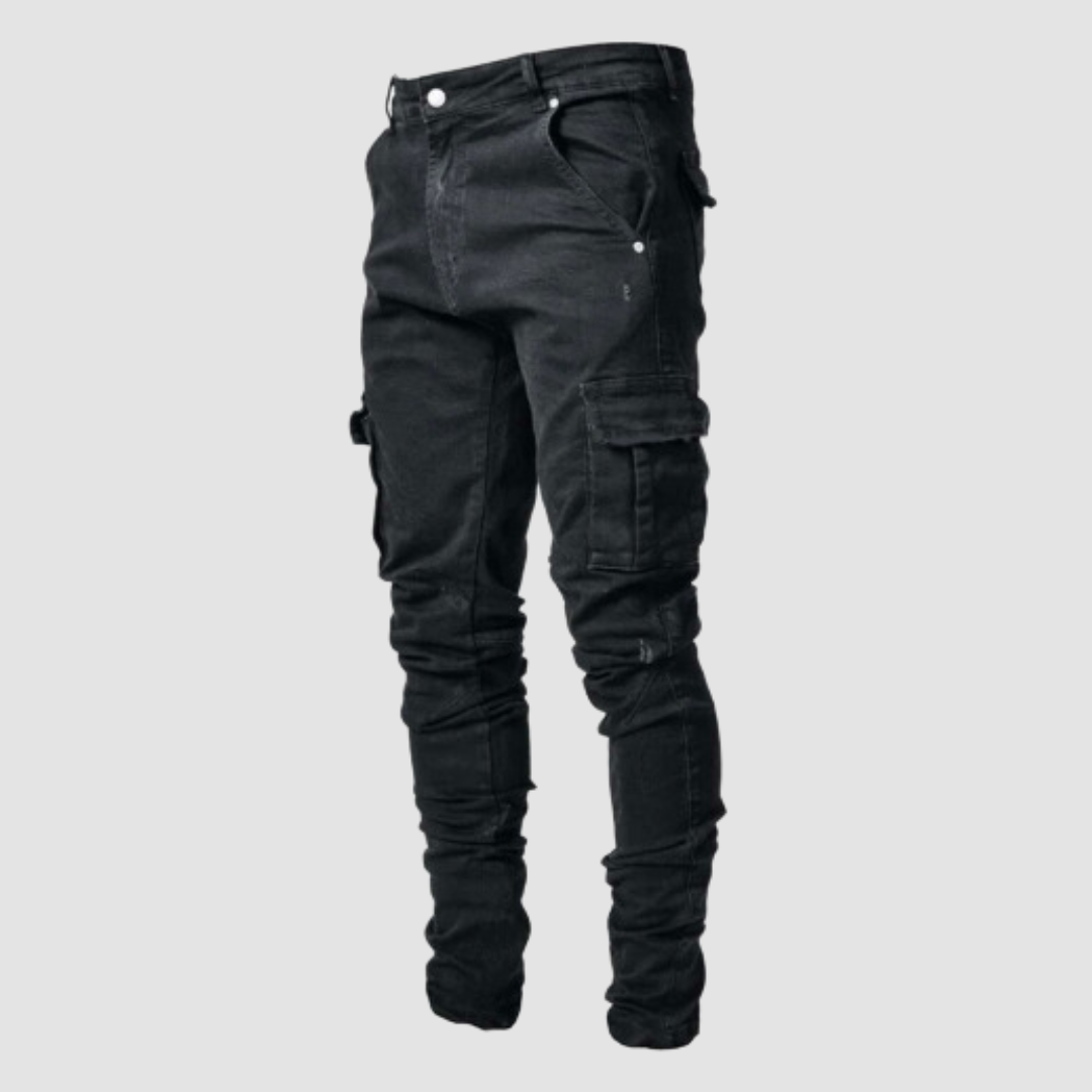 JASON | ELASTIC CARGO JEANS