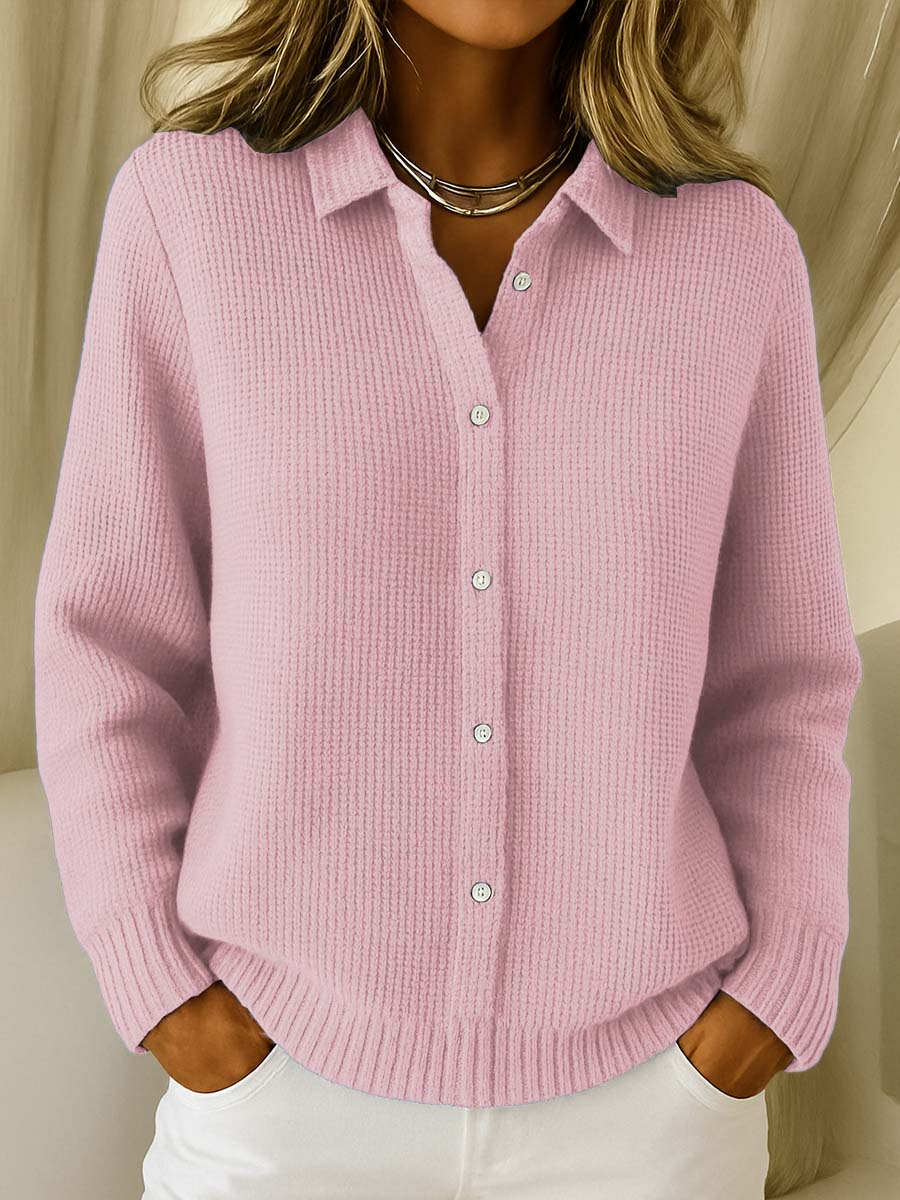 Elena | Soft Knit Classic Cardigan