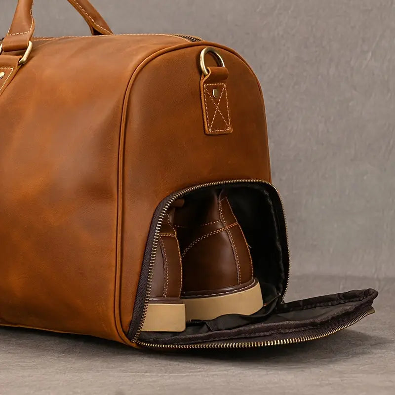 Joseph - Large Capacity Leather Travel Bag