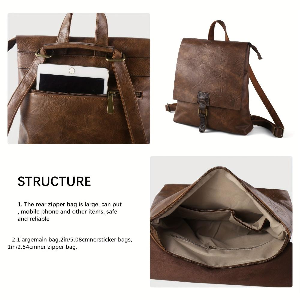 Harper Multi-Functional Retro Backpack