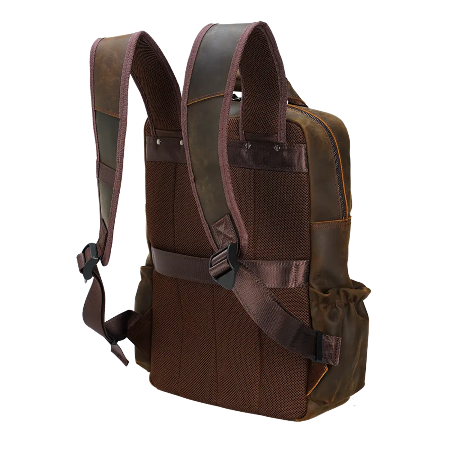 Kevin - Leather Laptop Backpack
