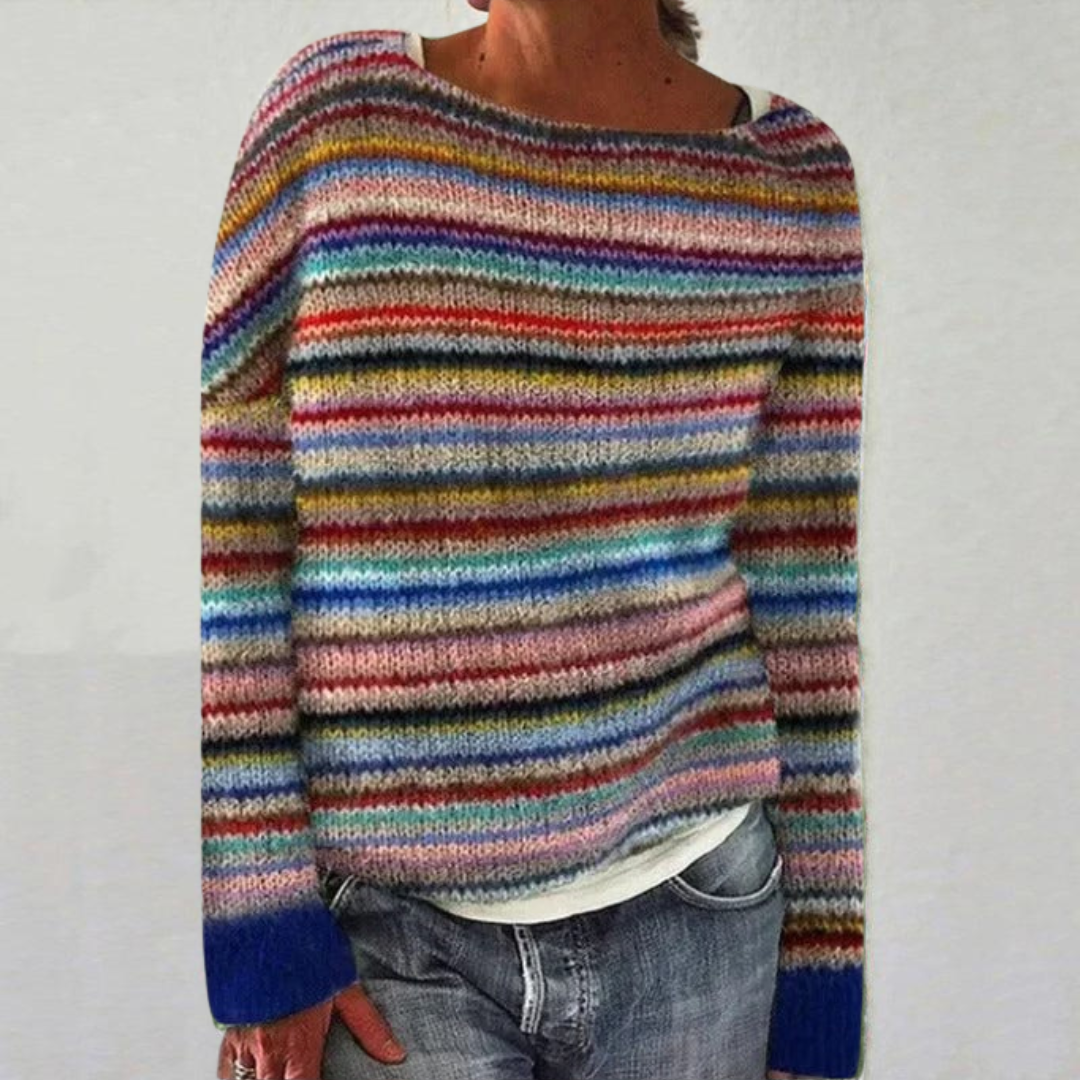 Heather - Cozy Retro Sweater