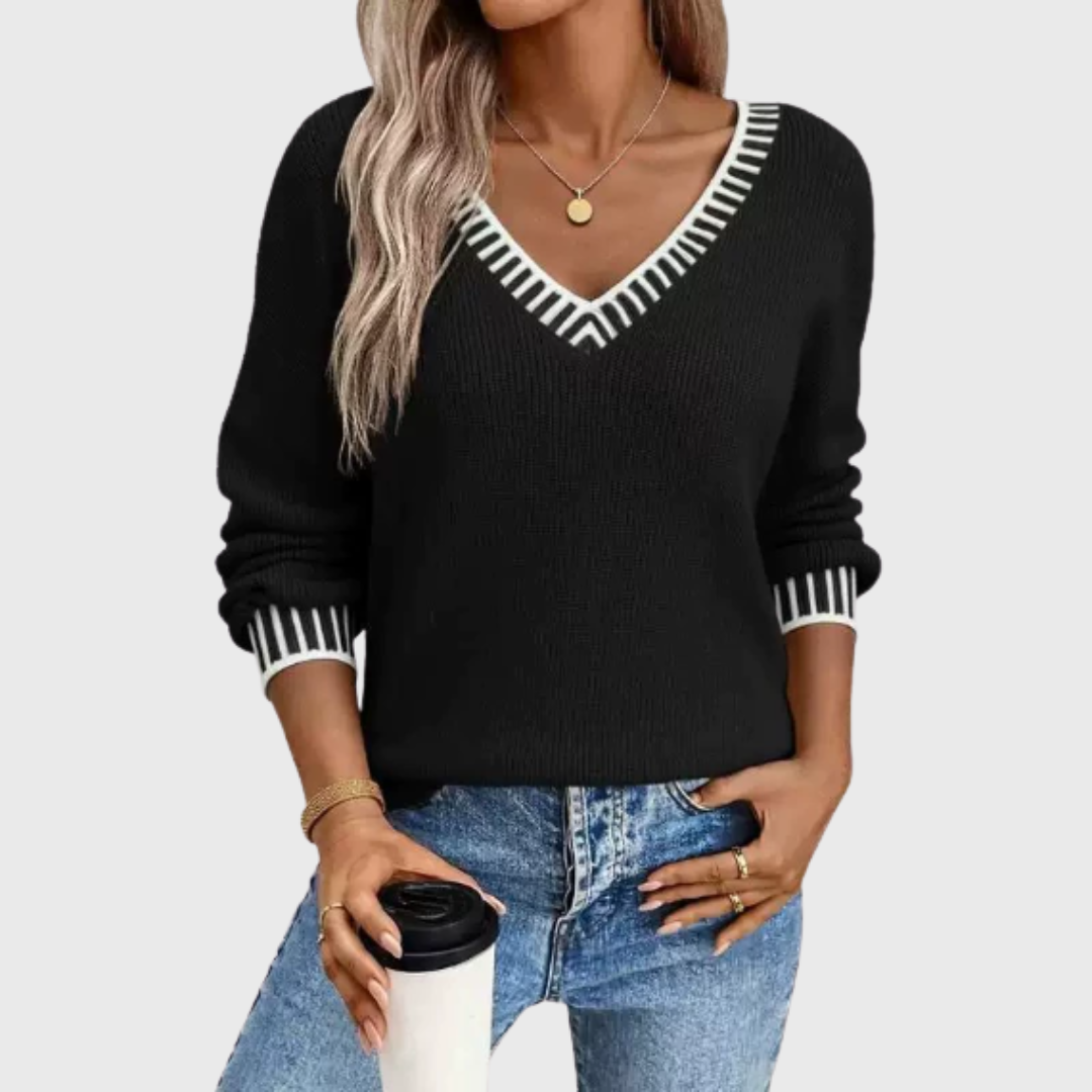 Mara | V Neck Soft Jumper